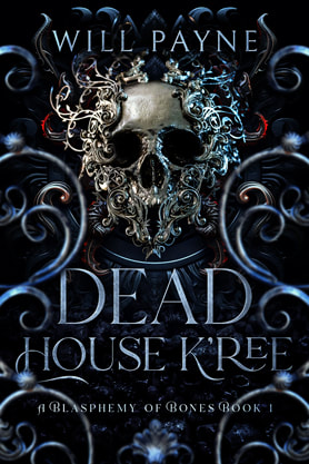  Fantasy book cover design, ebook kindle amazon, Will Payne, Dead house K'ree